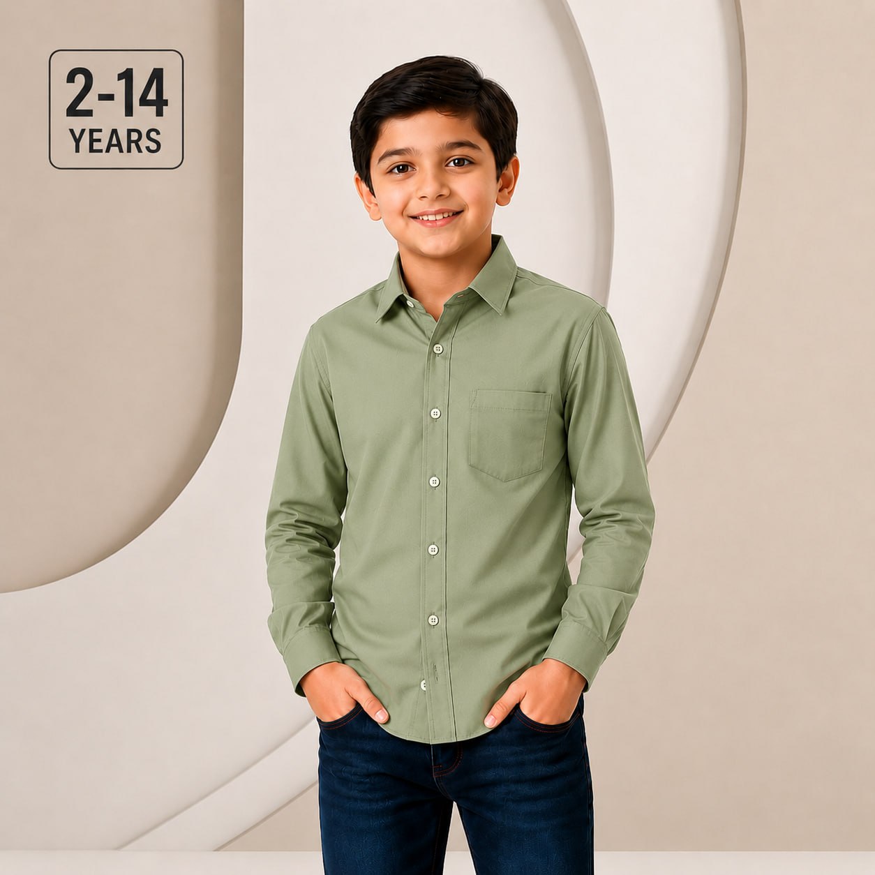 Premium Laffer Cotton Blend Fabric in Pista
